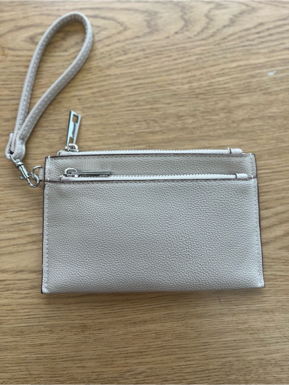 Women's Wristlet Clutch - Cream